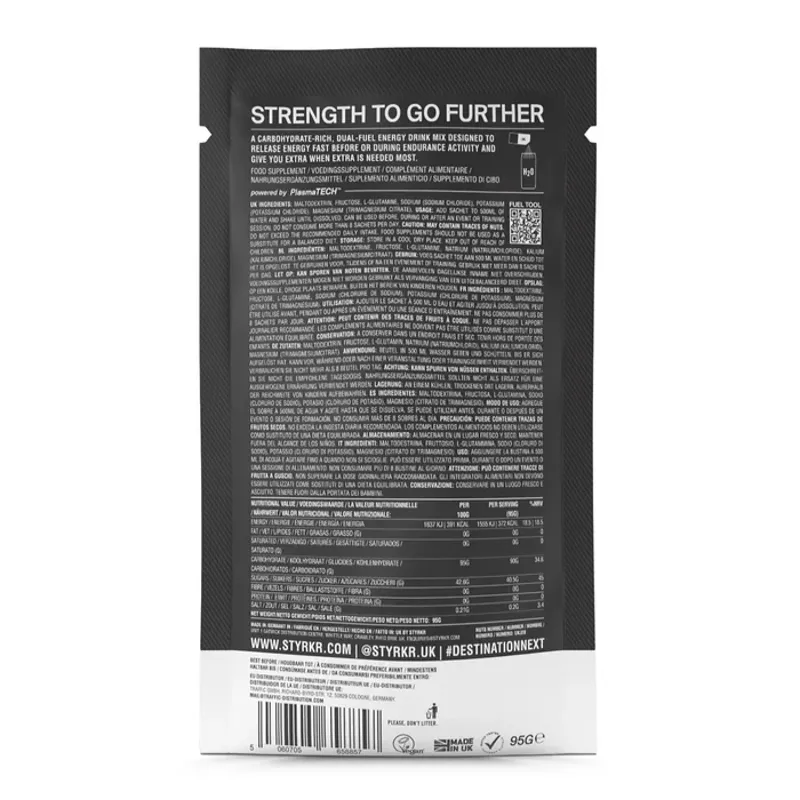 STYRKR - MIX90 Caffeine Dual-Carb Energy Drink Mix - Single Sachet-1