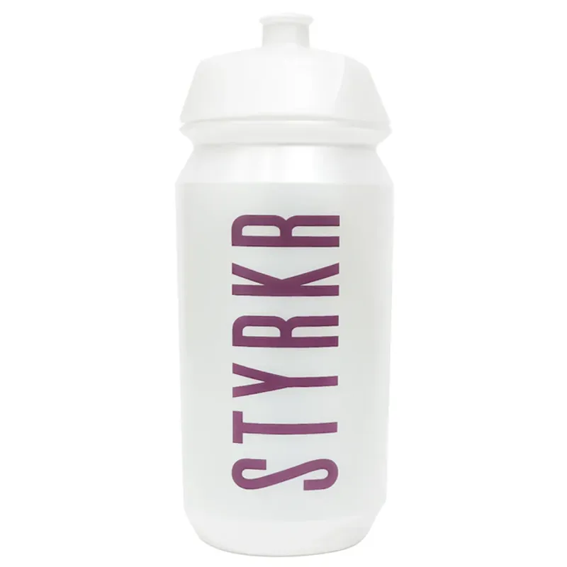 STYRKR Limited Edition Water Bottle in Pearl White 