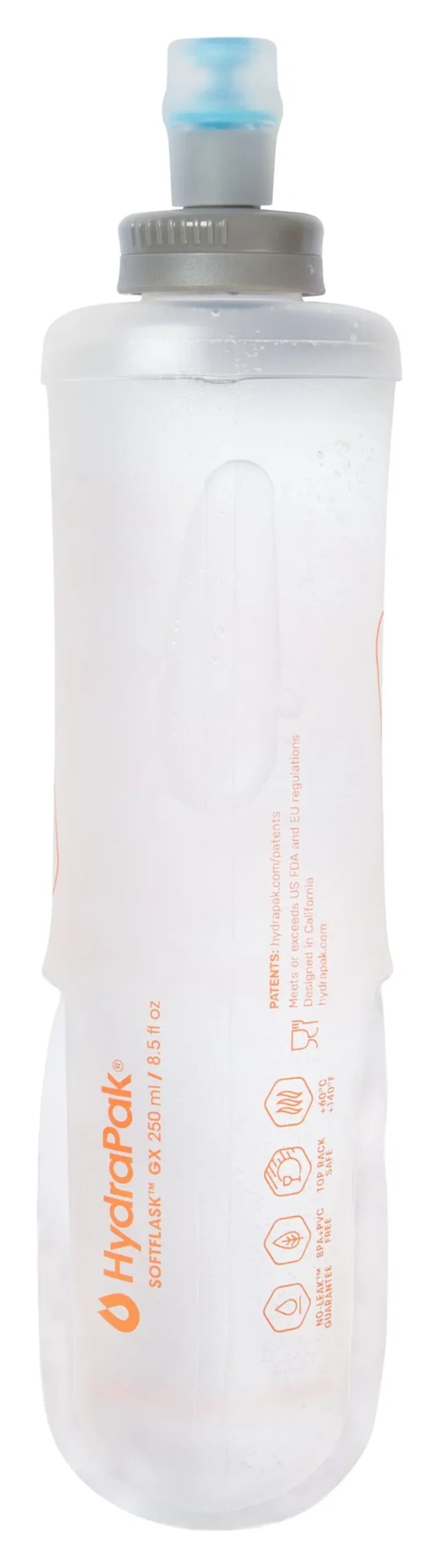 Ronhill SoftFlask 250ml  Lightweight Hydration Flask in Clear-1
