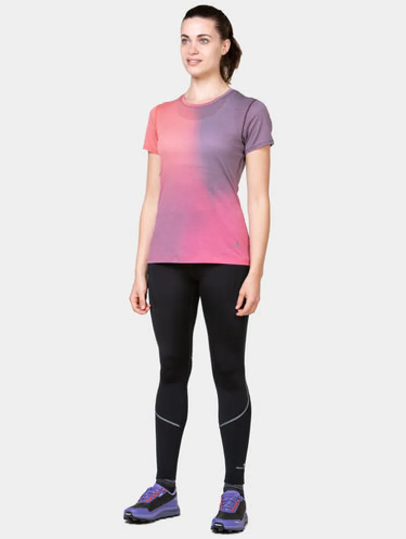Ronhill Women's Tech Paragon Running Tights in All Black-4