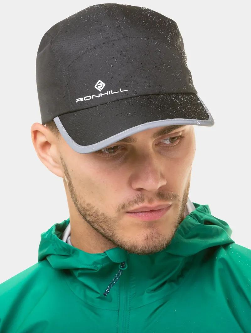 Ron Hill Fortify Cap - All Black-2