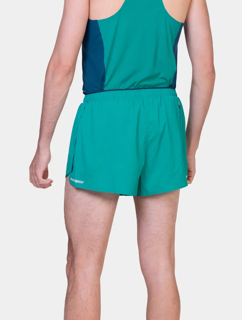 Ronhill Men's Tech Race Running Shorts in Deep Laguna/Seafaring-9