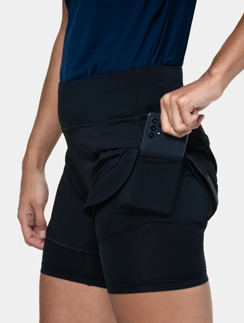 Ronhill Women's Tech 4.5 Inch Twin Running Shorts-3