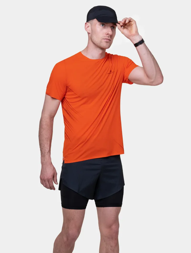 Ronhill Race Running Cap in all Black-1