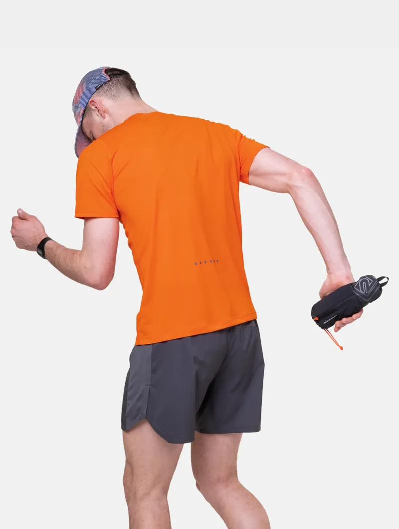 Ronhill Men's Tech 5 Inch Twin Running Shorts in Oxide-3