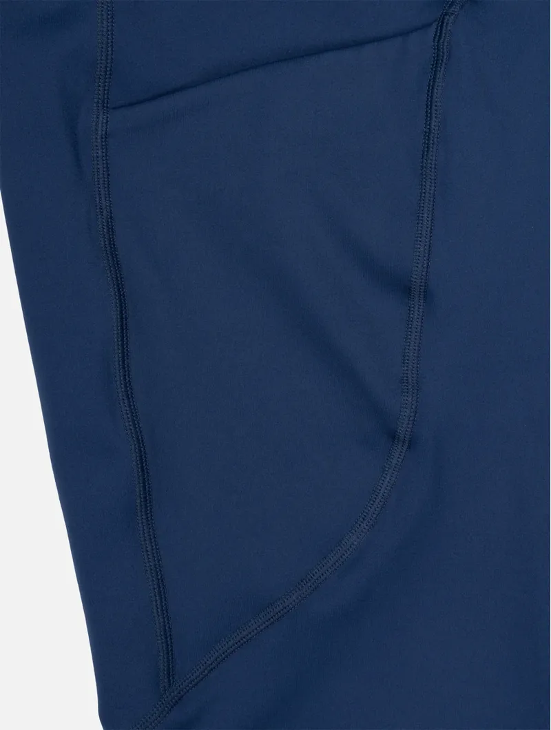 Ronhill Women's Tech  High Wasted Running Tights in Dark Navy-4
