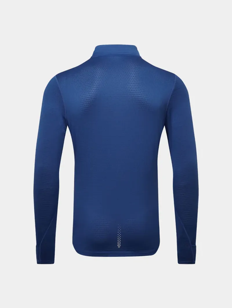 RonHill Men's Tech Winter Running Base Layer Top in Ocean/Blue