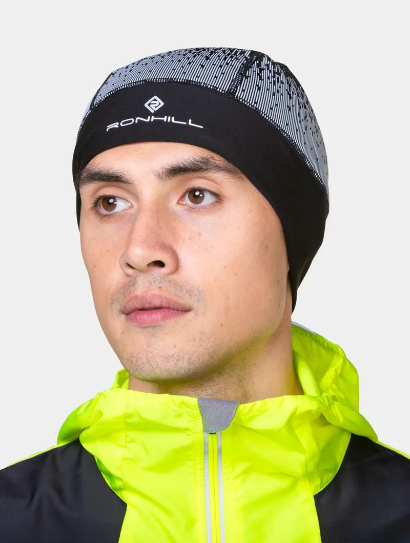 RonHill Reflect Beanie in Black/Reflect-4