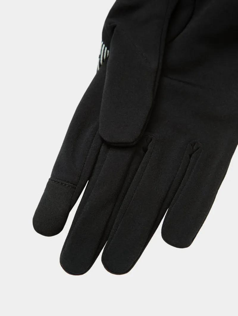 Ron Hill Reflect Smart Tip Running Gloves in Black/Reflect-3