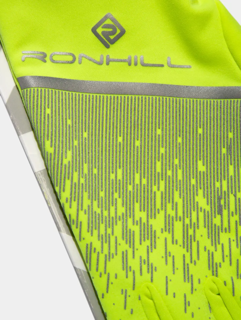 Ron Hill Reflect Glove Fluo Yellow/Reflect-2