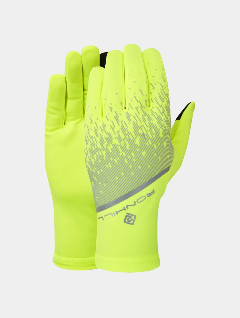 Ron Hill Reflect Glove Fluo Yellow/Reflect