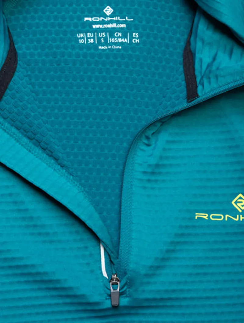 Ronhill Women's Tech Winter 1/2 Zip Marine Acid-2