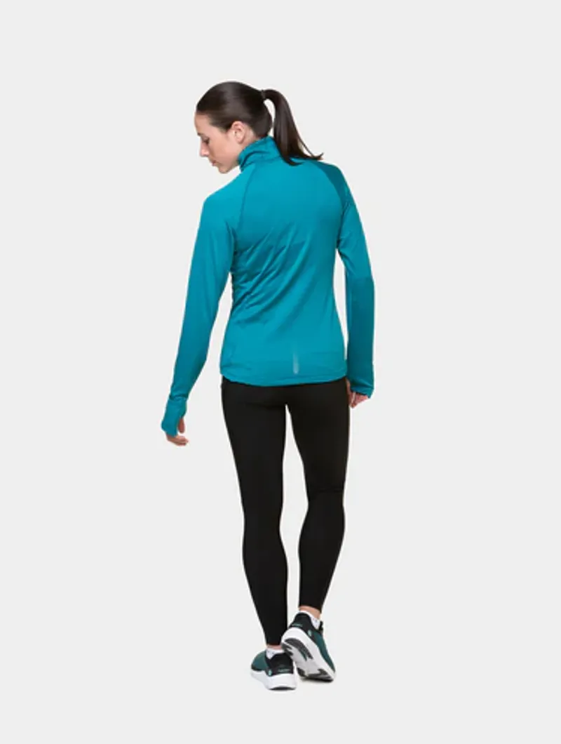 Ronhill Women's Tech Winter 1/2 Zip Marine Acid-6