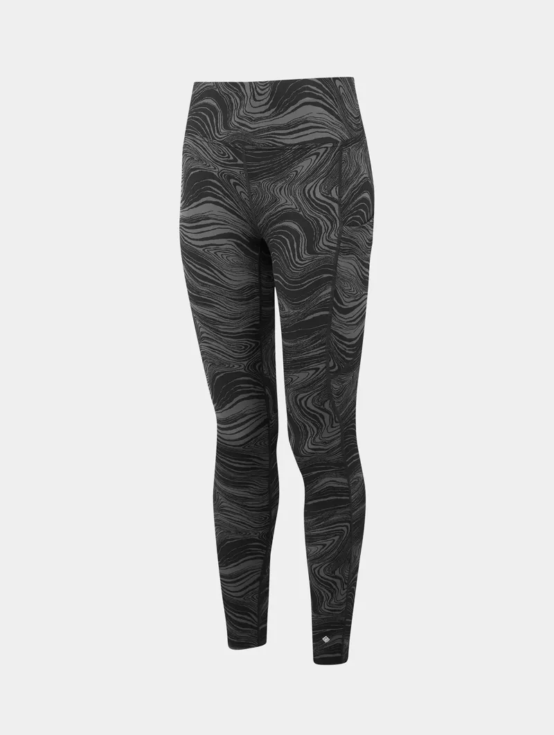 Ronhill Women's Deluxe Tight Running Leggings in Black/Charcoal