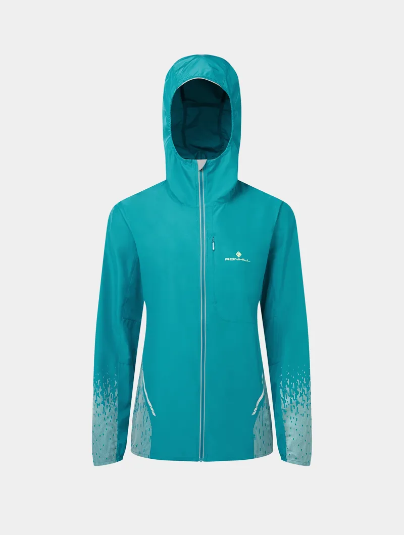 Ron Hill Women's Tech Reflect Jacket in Marine/Reflect-3