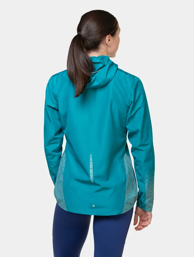 Ron Hill Women's Tech Reflect Jacket in Marine/Reflect-1