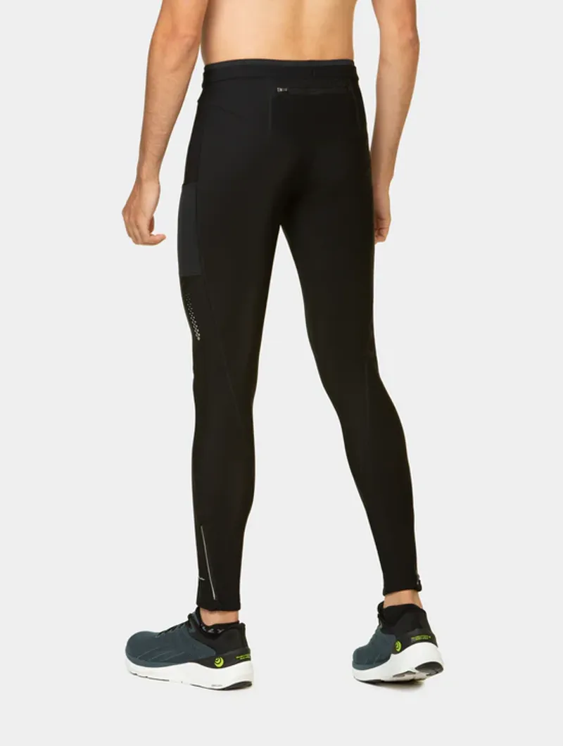 Ronhill Men's Tech Winter Running Tights in All Black-2