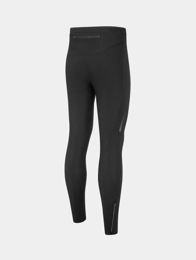 Ronhill Men's Tech Winter Running Tights in All Black-1