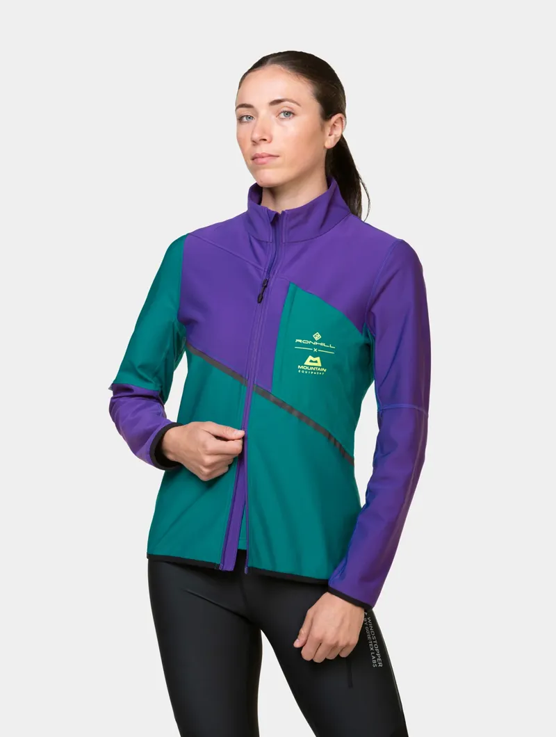 RonHill Women's Tech GORE-TEX Windstopper Jacket in Marine/Regal Purple-5