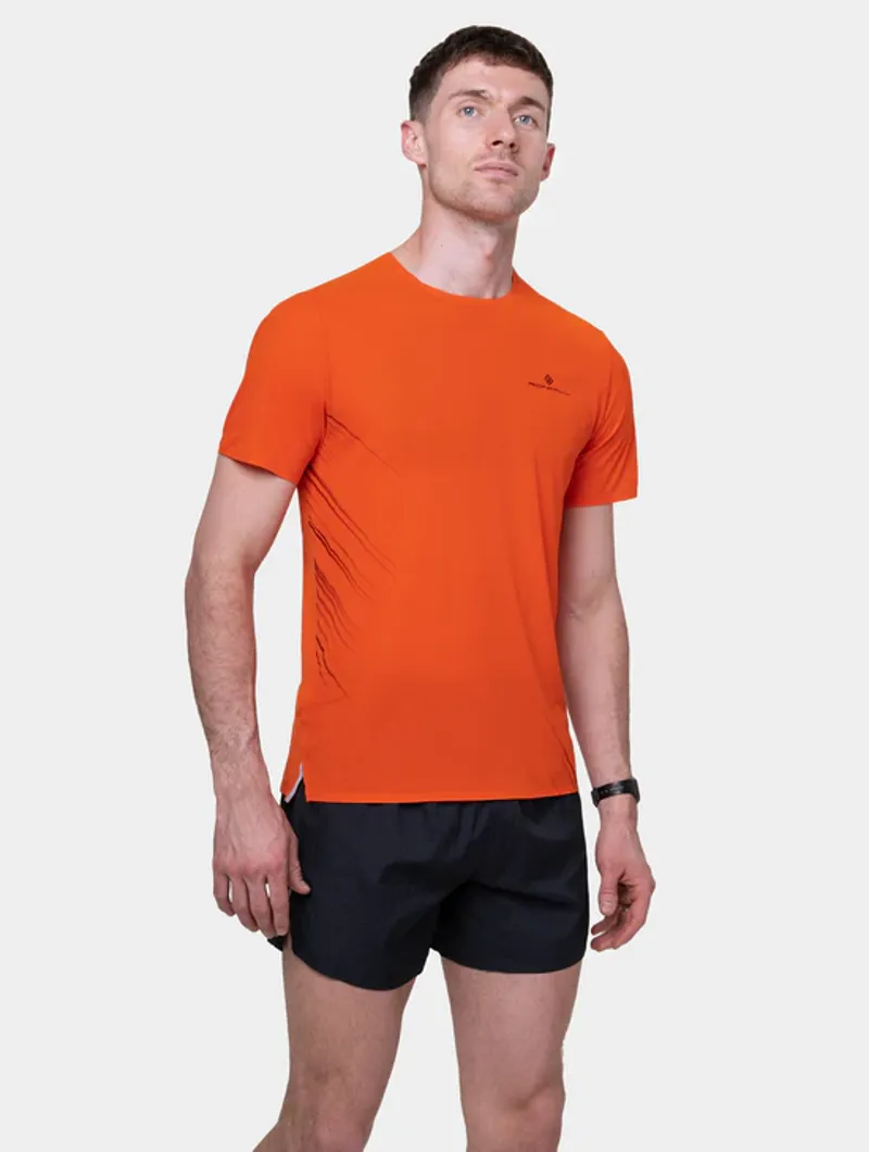 Ronhill Men's Tech Race 5 Running Shorts in All Black -2