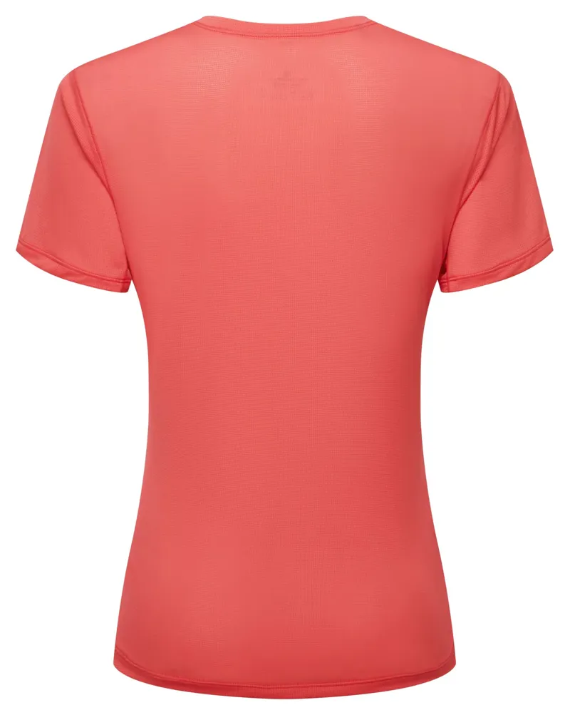 Ronhill Women's Tech Short Sleeved Running T Shirt in  Sorbet Sun/Florida-1