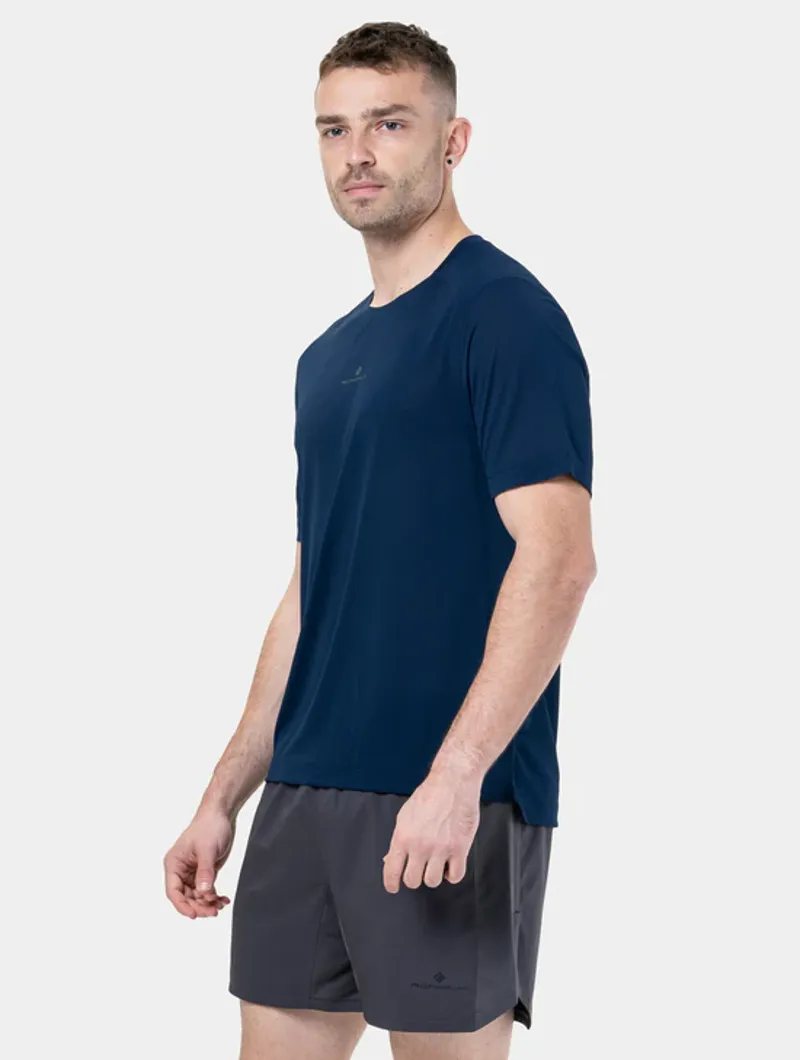 RonHill Men's Tech 5 Inch Running Shorts in Oxide-2