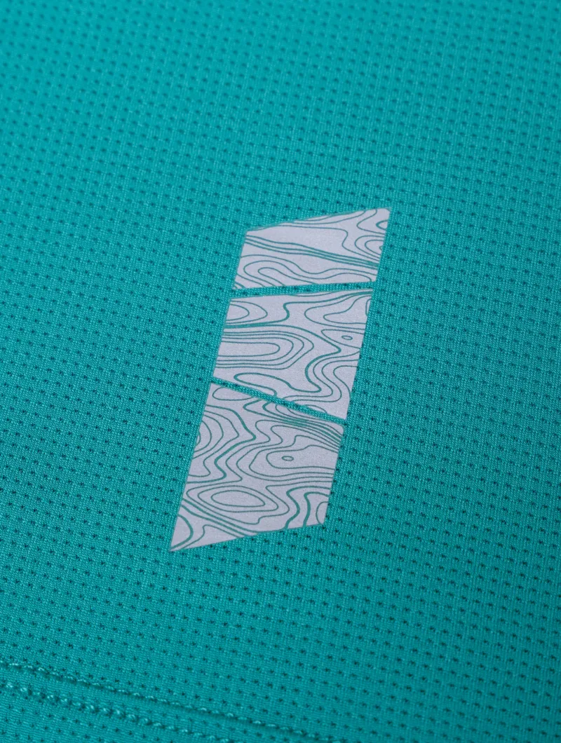 Ronhill Men's Tech Short Sleeve Running T Shirt in Laguna/Seafaring-4