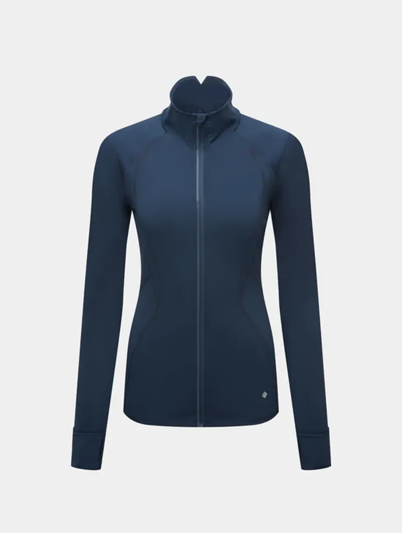 RonHill Women's Tech Contour Running Jacket in Dark Navy-4