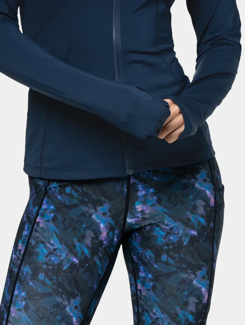 RonHill Women's Tech Contour Running Jacket in Dark Navy-3