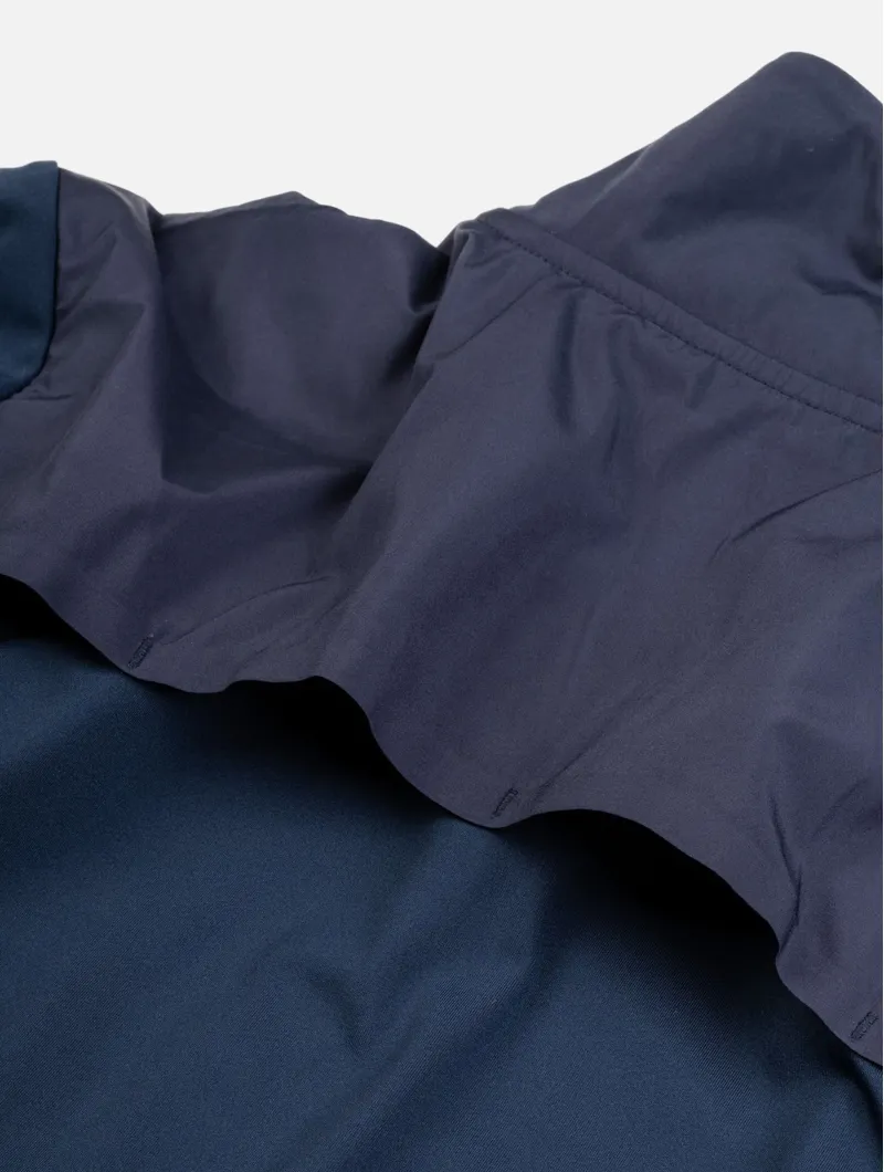 RonHill Women's Tech Wind-Block 1/2 Zip Running Jacket in Dark Navy/Dusty Tulip-10