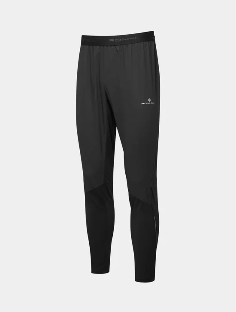 Ronhill Men's All-Terrain Trackster Running Trousers in  All Black