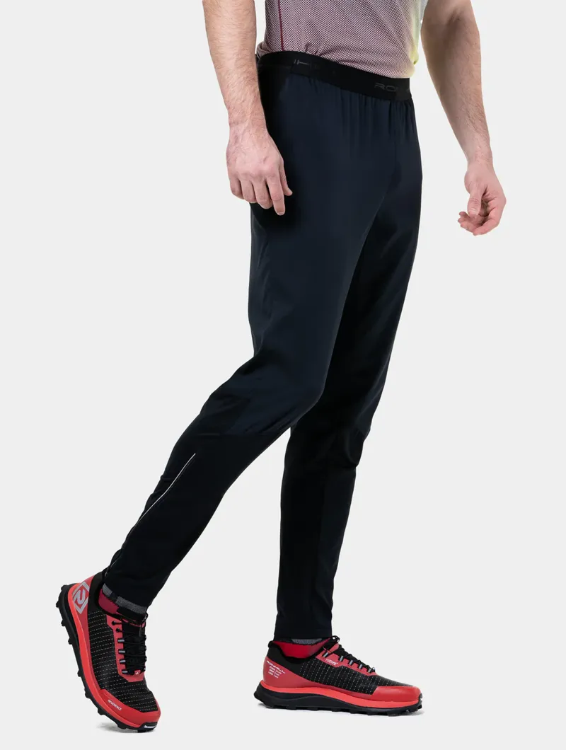 Ronhill Men's All-Terrain Trackster Running Trousers in  All Black-4