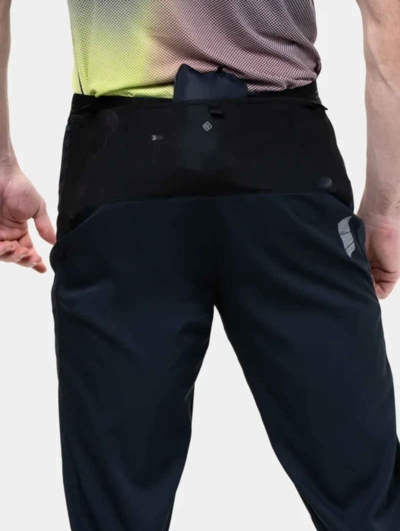 Ronhill Men's All-Terrain Trackster Running Trousers in  All Black-3