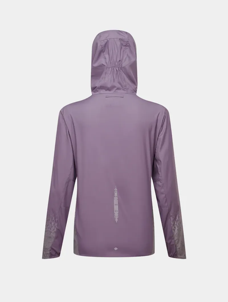 RonHill Women's Tech Reflect Running Jacket in Dark Iris/Reflect-2