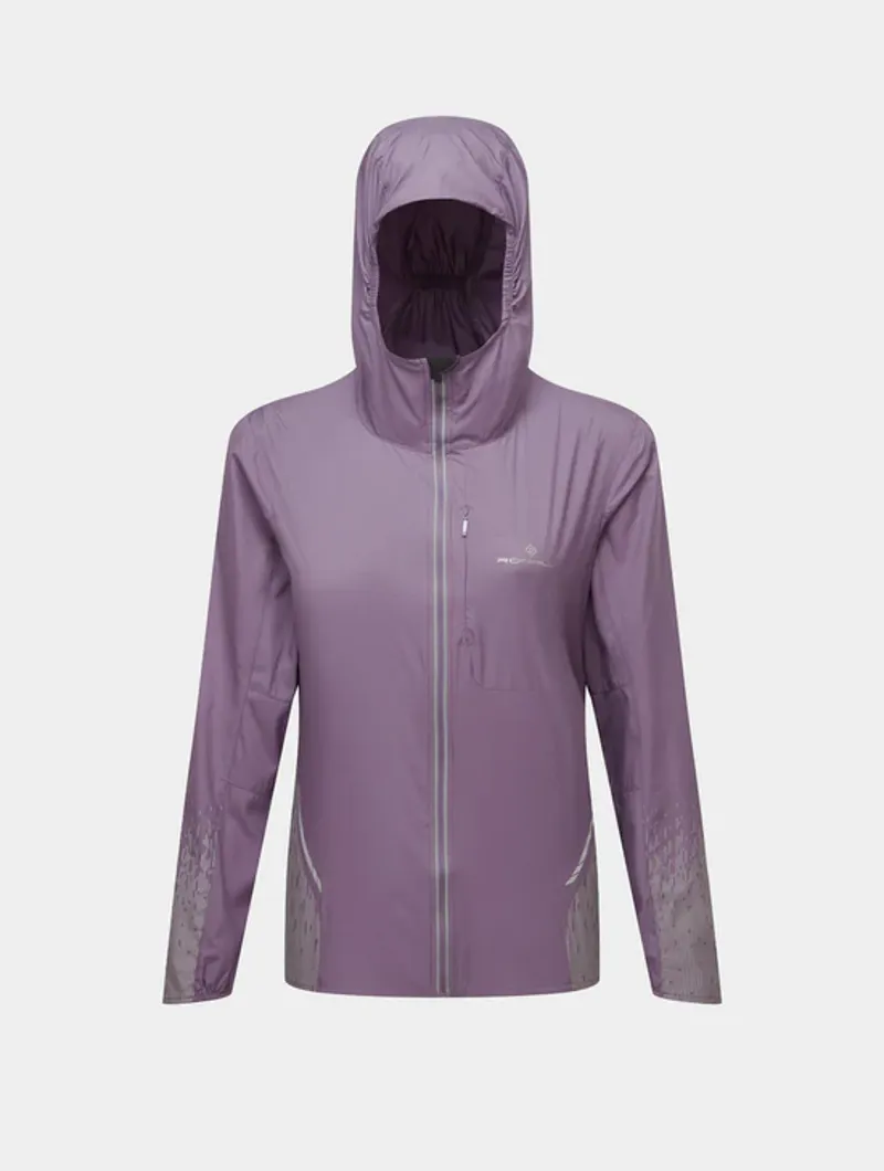RonHill Women's Tech Reflect Running Jacket in Dark Iris/Reflect