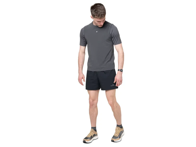 Ronhill Men's Tech All-Terrain Short Sleeve Running T Shirt in Oxide-3