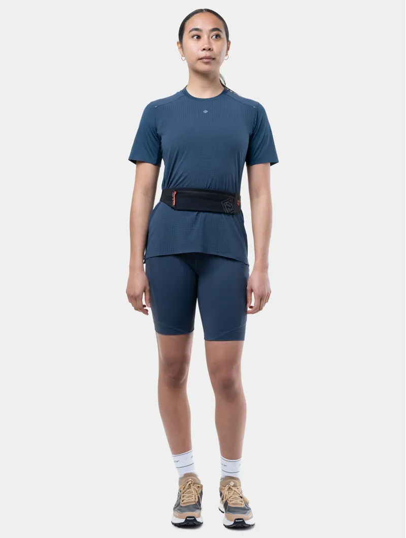 Ronhill Speed 90 Running Belt in Black/Ronhill Red -2