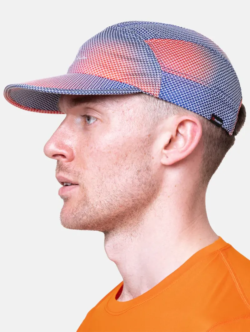 Ronhill Golden Hour Running Cap in Ronhill Red Merge-3
