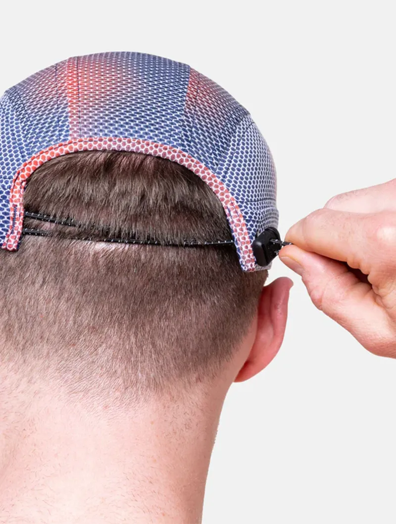 Ronhill Golden Hour Running Cap in Ronhill Red Merge-2