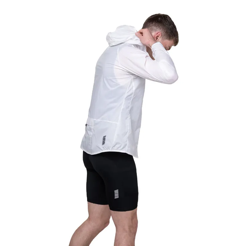 Ronhill Men's Tech All-Terrain Running Jacket in Bright White-3