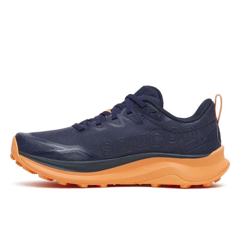Saucony Women's Peregrine 16 Trail Running Shoes in Naval/Persian-2