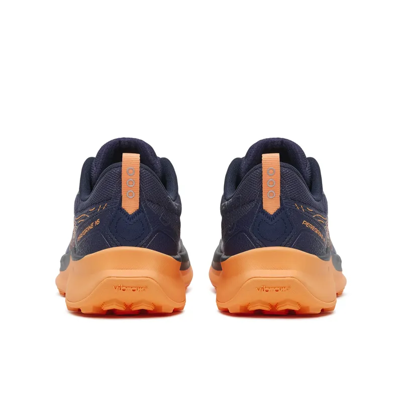 Saucony Women's Peregrine 16 Trail Running Shoes in Naval/Persian-4