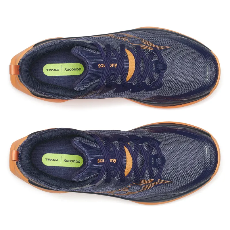 Saucony Women's Peregrine 16 Trail Running Shoes in Naval/Persian-3
