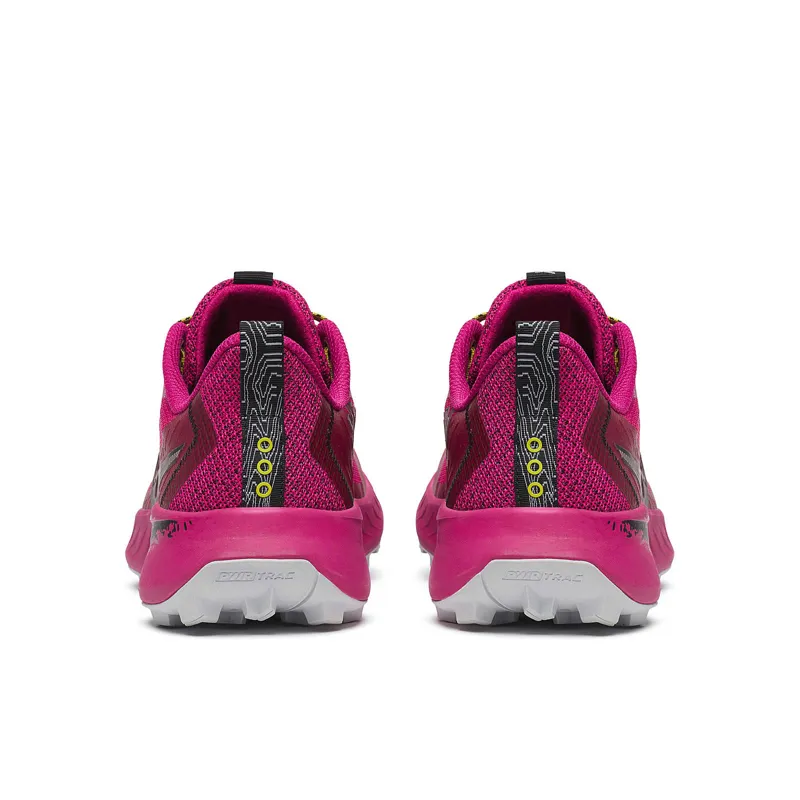Saucony Women's Peregrine 15 Trail Shoes in Magenta/Black-3