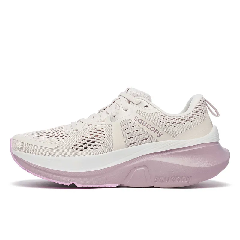 Saucony Women's Guide 18 Running Shoes in Moon/Quail-4