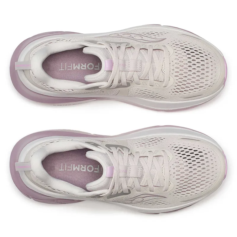 Saucony Women's Guide 18 Running Shoes in Moon/Quail-2