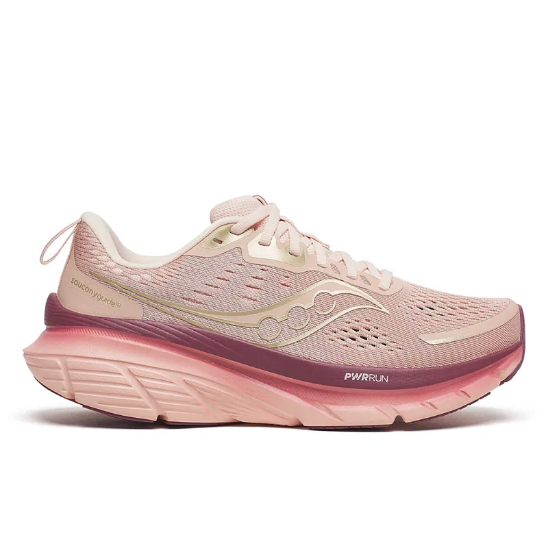 Saucony Women's Guide 18 Stability Running Shoes in Cameo/Terra