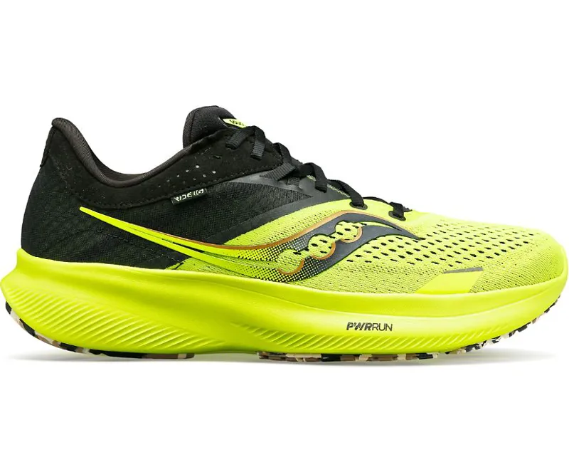 Saucony Ride 16 Men's  Citron Black 