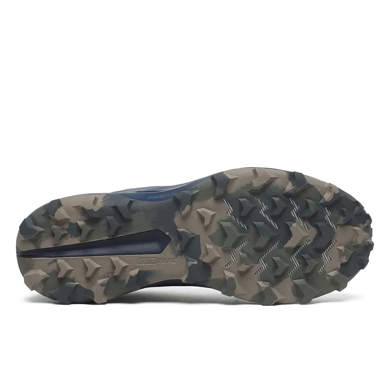 Saucony Mens's Peregrine 14 Trail Shoes in Dusk/Navy-1