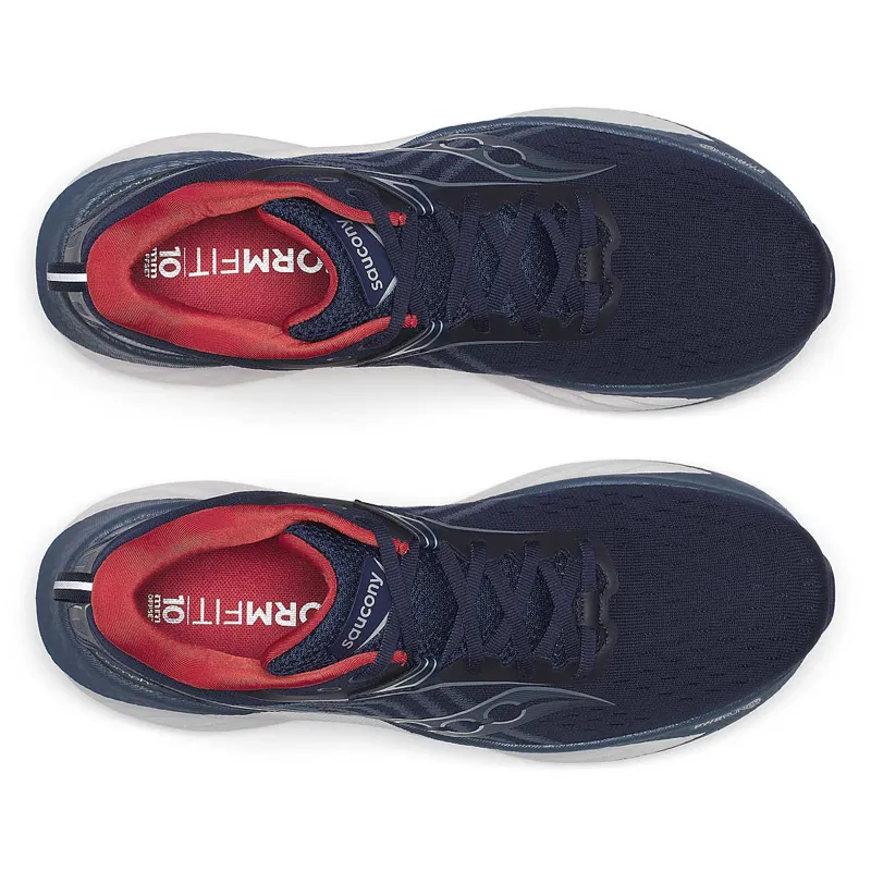 Saucony Men's Triumph 22 Neutral Running Shoes in Navy/Dusk -2